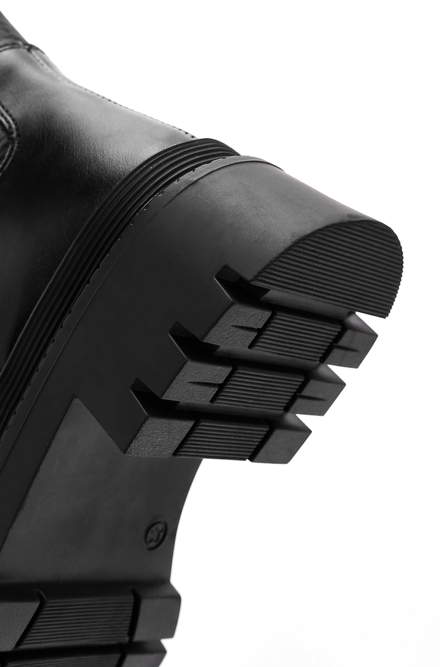 Women's Black Thick Soled Casual Boots