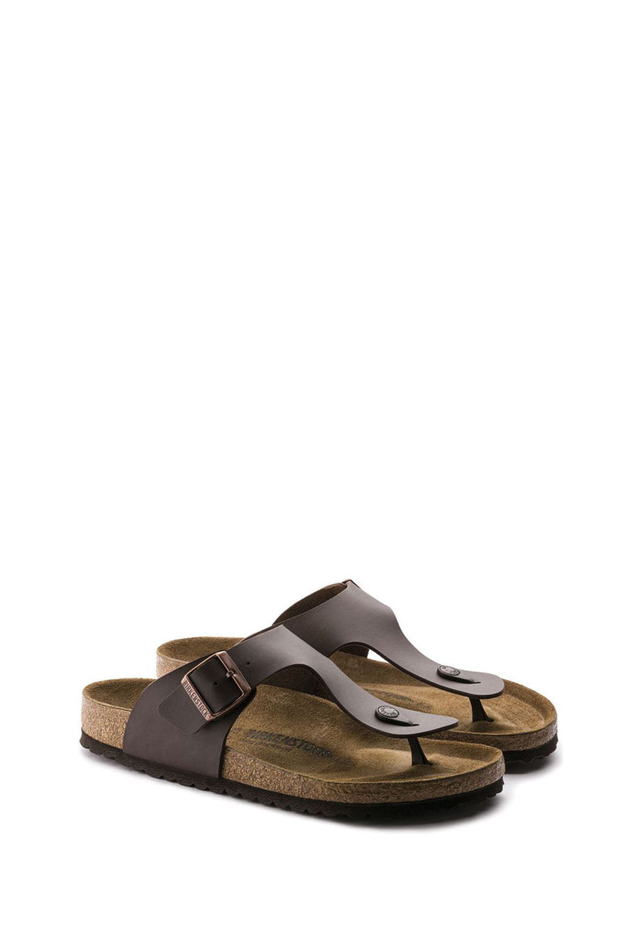 Birkenstock Men's Brown Birko-Flor Slippers