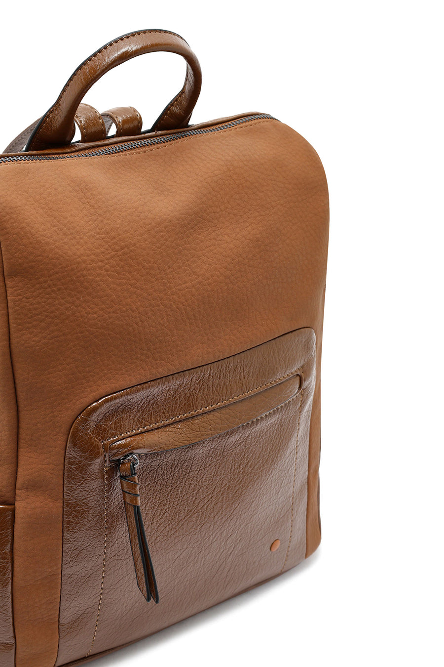 Women's Brown Shoulder Strap Casual Backpack