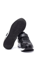 Women's Leather Snake Pattern Shoes | Derimod
