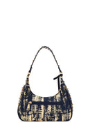 Women's Navy Blue Fabric Shoulder Bag | Derimod