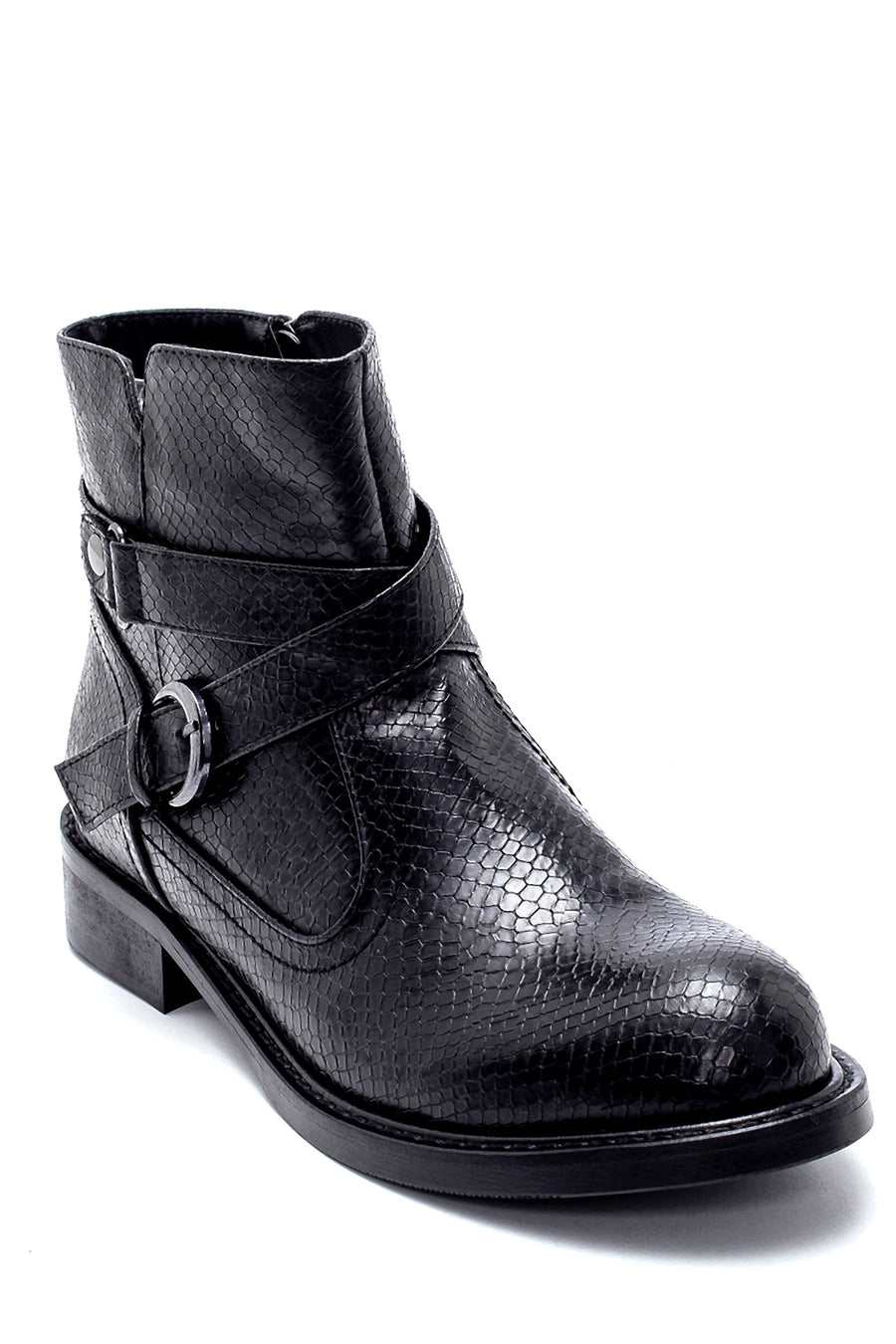Women's Snakeskin Patterned Boots