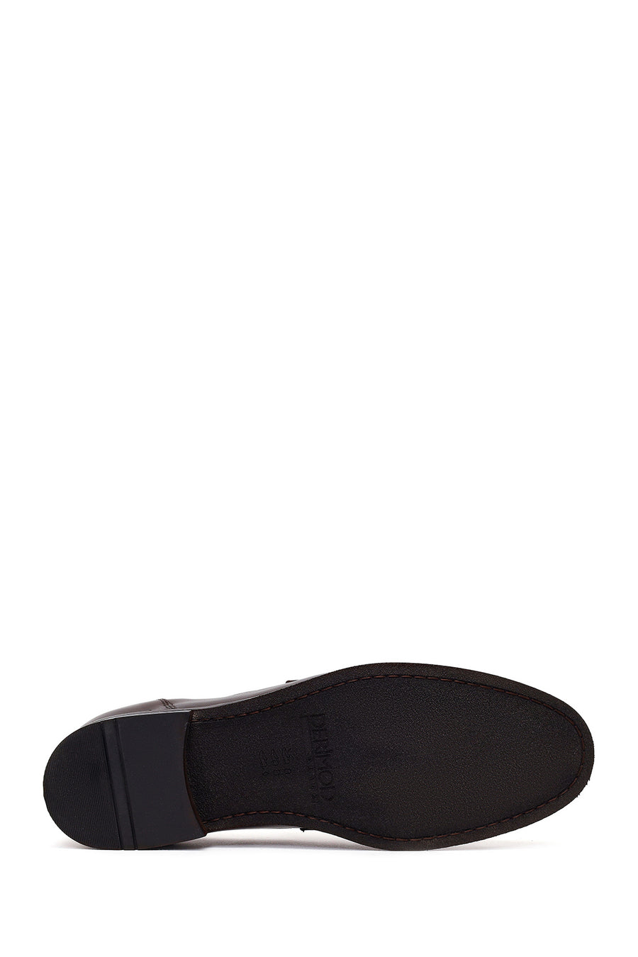 Derimod Black Erkek Kahverengi Deri Klasik Loafer