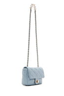 Women's Blue Strap Detailed Crossbody Bag | Derimod