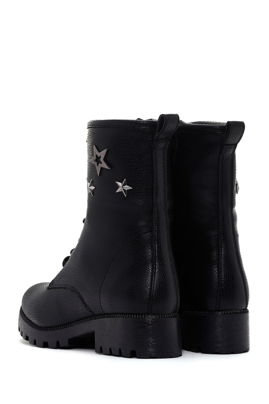Women's Black Zippered Boots
