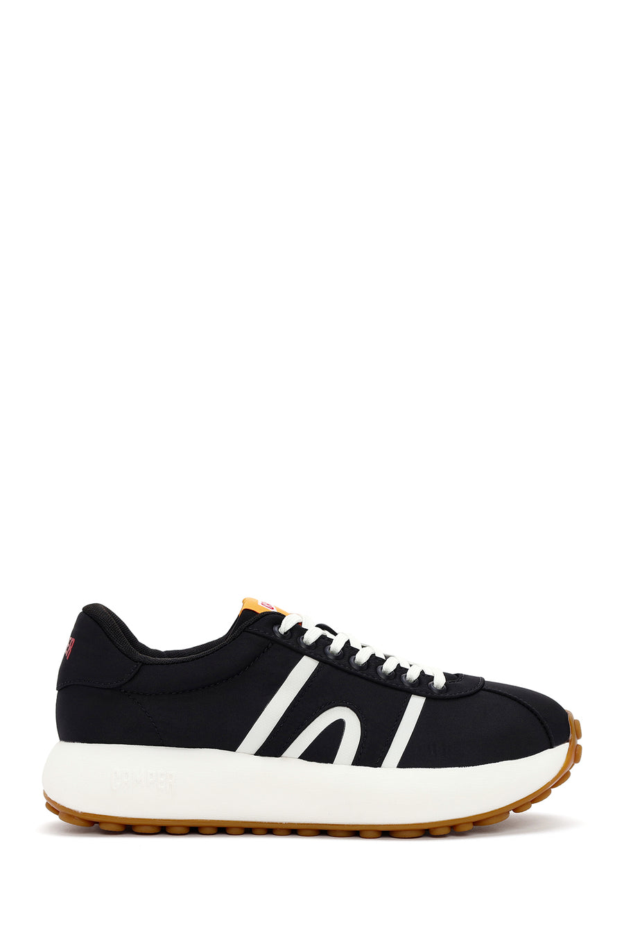 Camper Men's Black Pelotas Athens Lace-Up Fabric Sneakers K100943 | Derimod