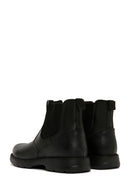 Men's Black Leather Chelsea Boots | Derimod