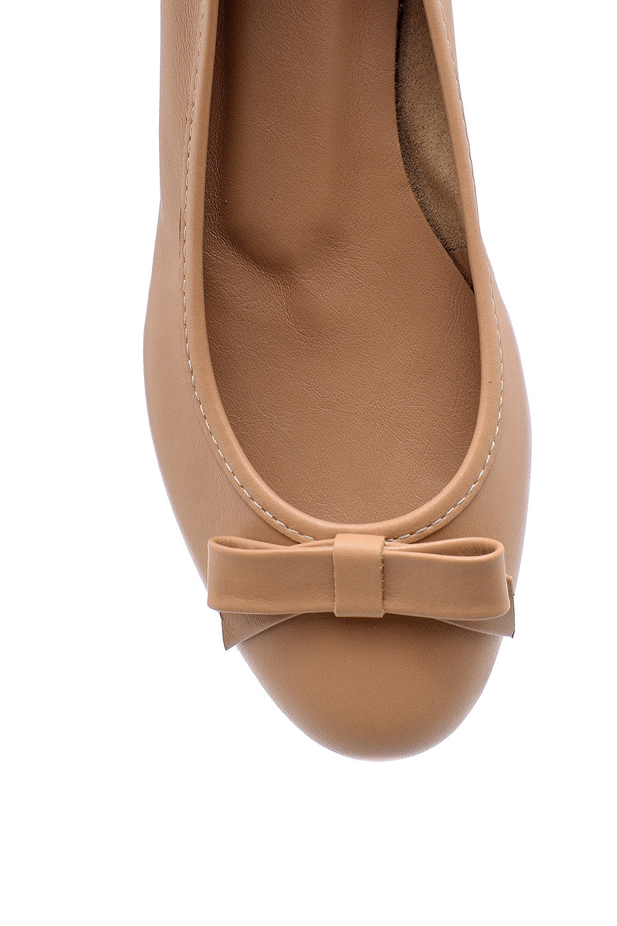Women's Leather Ballerinas