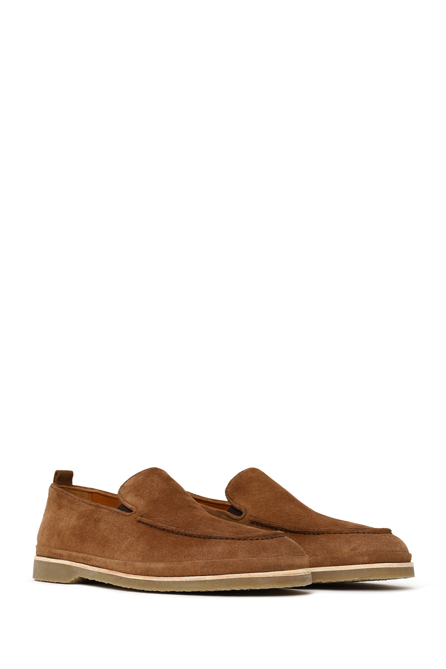 Male Tan Suede Casual Loafer