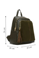 Women's Khaki Backpack | Derimod