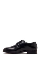 Male Black Lace-Up Leather Casual Shoes | Derimod