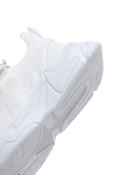 Women's White Thick Soled Sneaker | Derimod