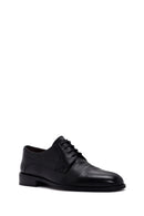 Men's Black Laced Leather Classic Shoes | Derimod