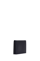 Men's Navy Blue Leather Wallet | Derimod