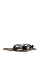 Women's Black Casual Slippers | Derimod