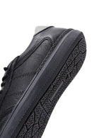 Men's Black Leather Sneaker | Derimod