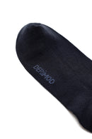 Men's Navy Blue Bamboo Socks | Derimod