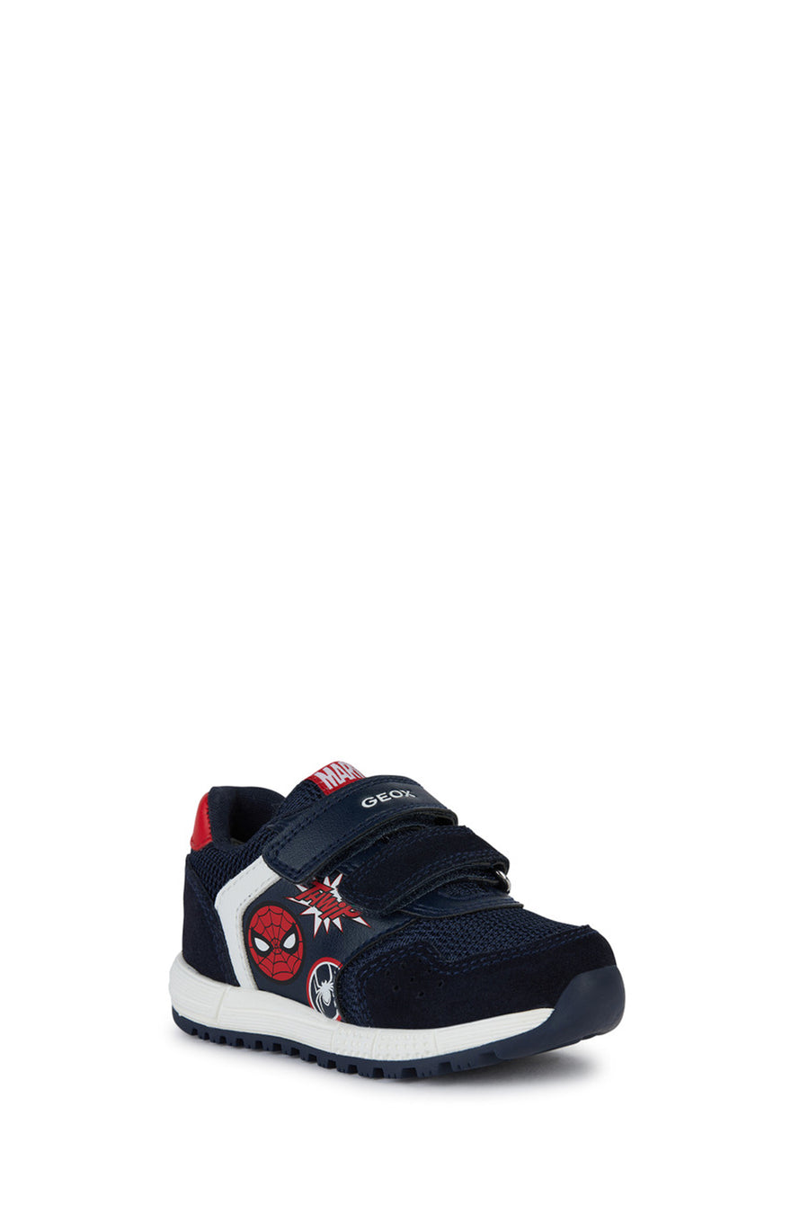 Geox Baby Boy Navy Blue Alben Banded Fabric Sneaker