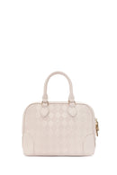 Women's Cream Faux Leather Crossbody Bag | Derimod