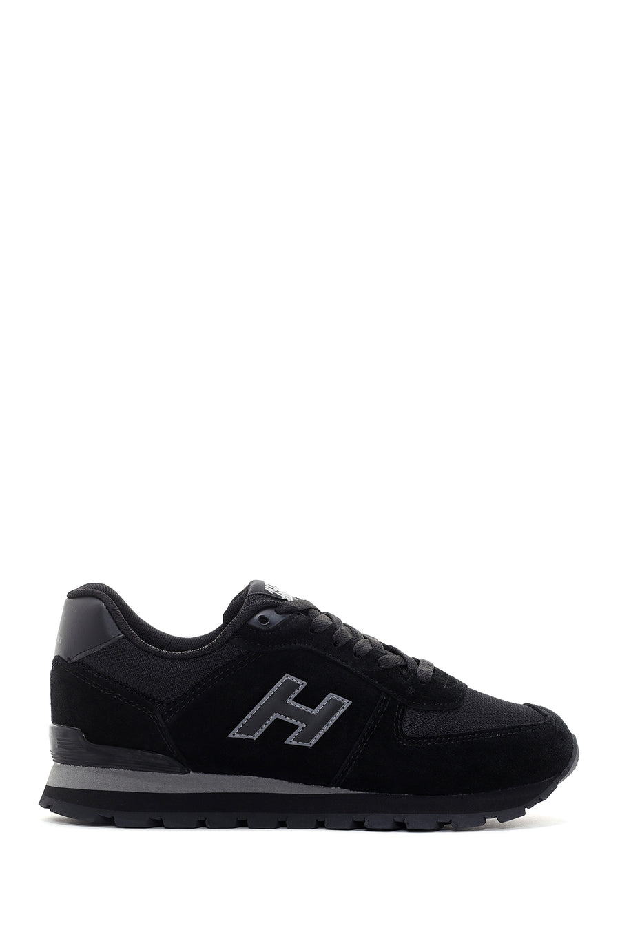 Hammer Jack Erkek Siyah-Füme Peru Süet Deri Sneaker 102 19250-M | Derimod