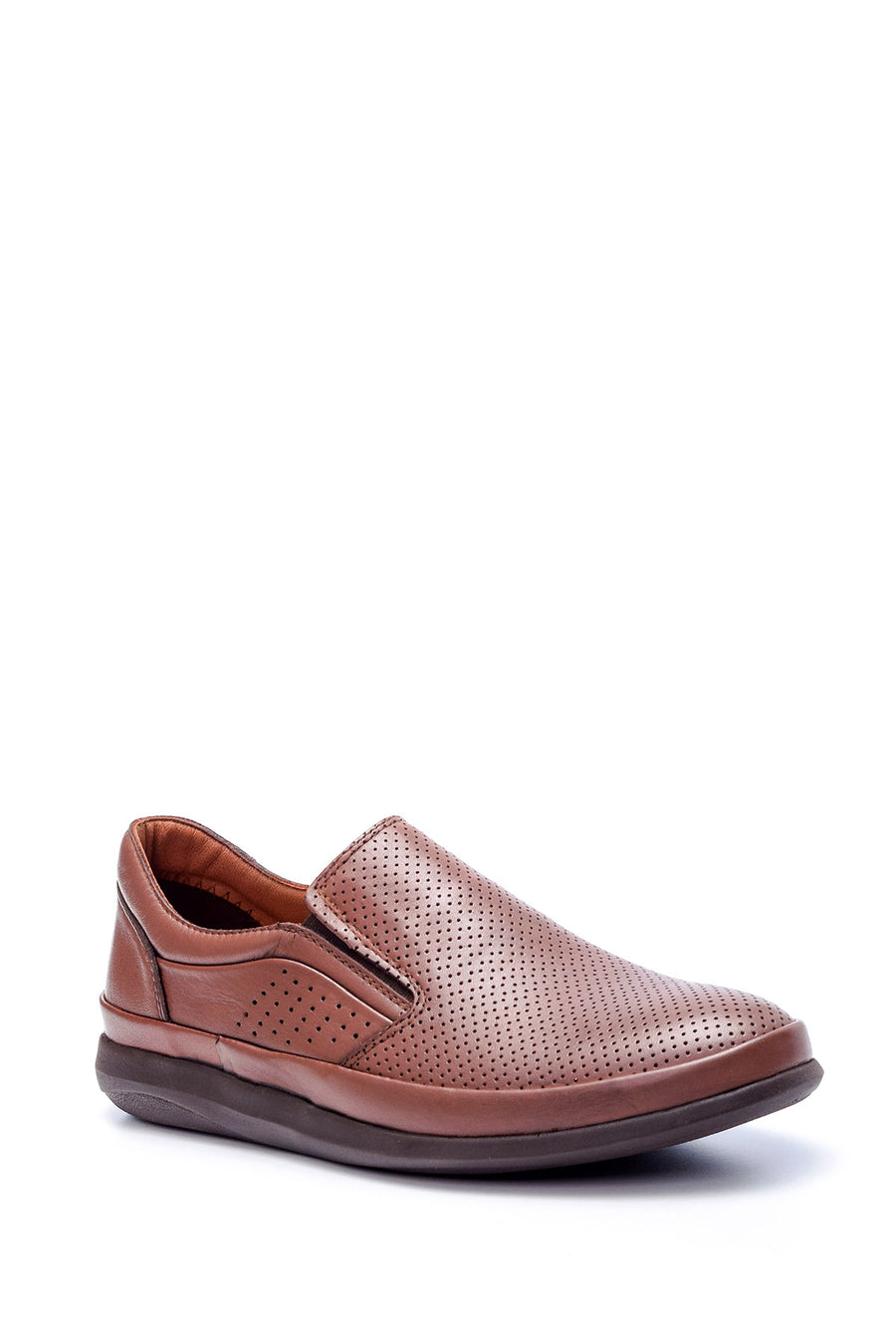 Men's Perforated Leather Shoes