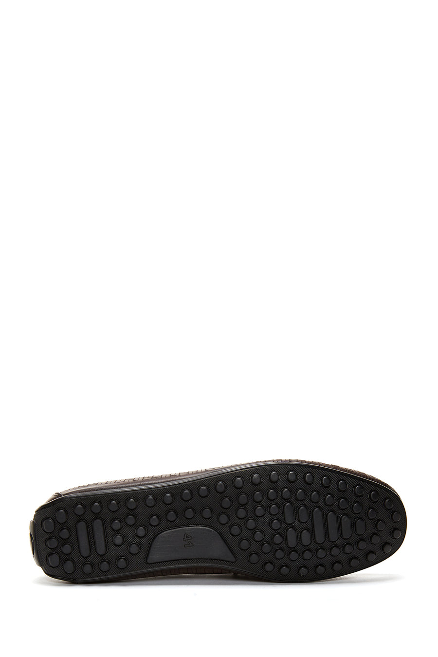 Erkek Deri Baskılı Loafer