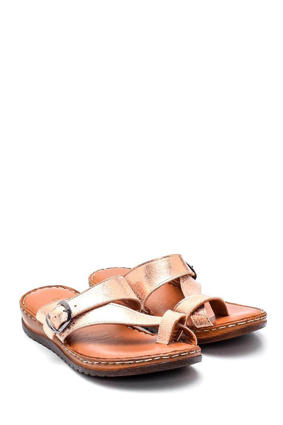 Women's Leather Slippers