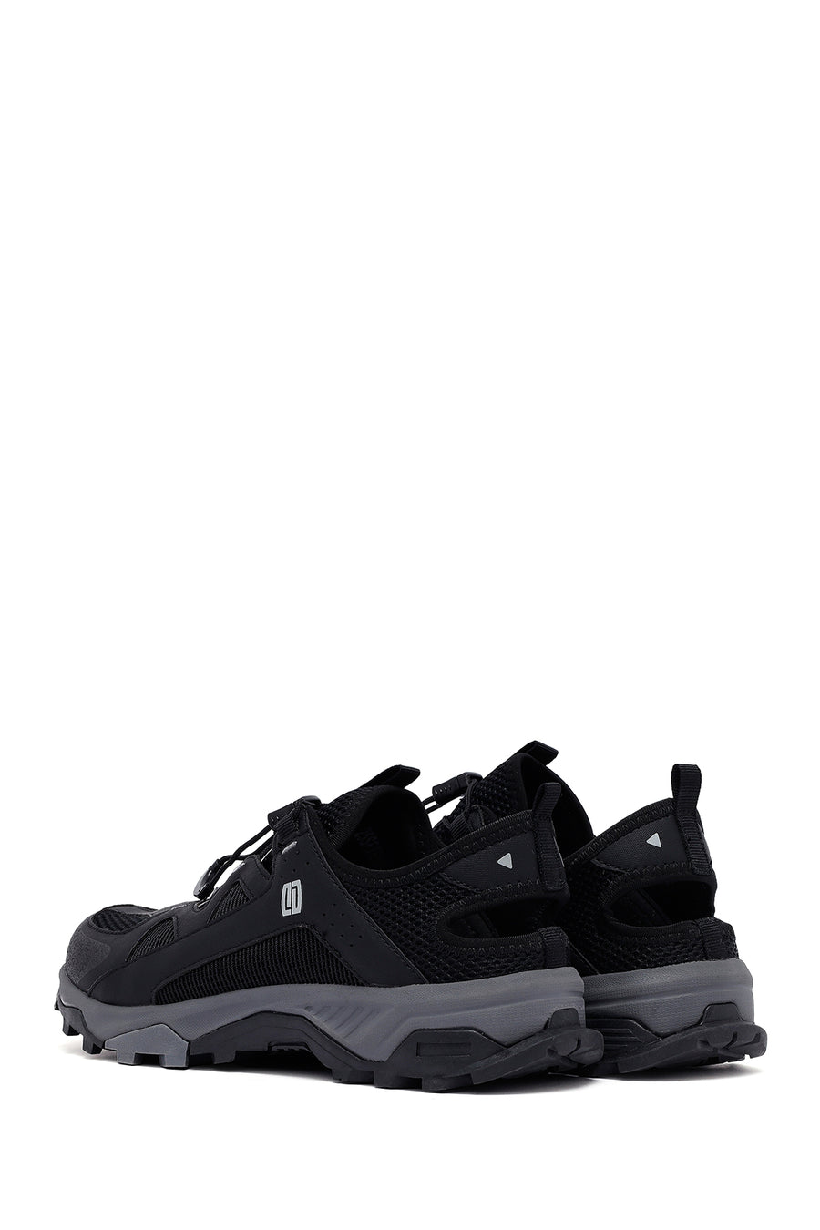 Men's Black Leather Casual Shoes