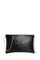 Women's Black Long Chain Strap Clutch Bag | Derimod