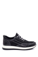 Erkek Deri Nubuk Sneaker | Derimod
