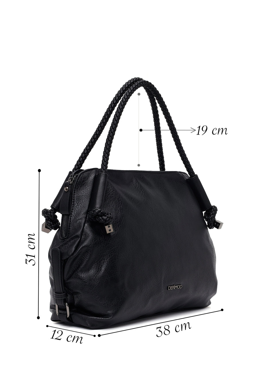 Woman Black Casual Shoulder Bag