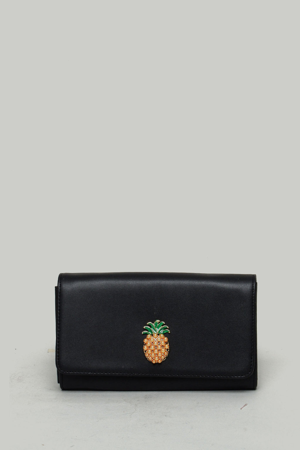 Ananas Detaylı Saten Kadın Çanta