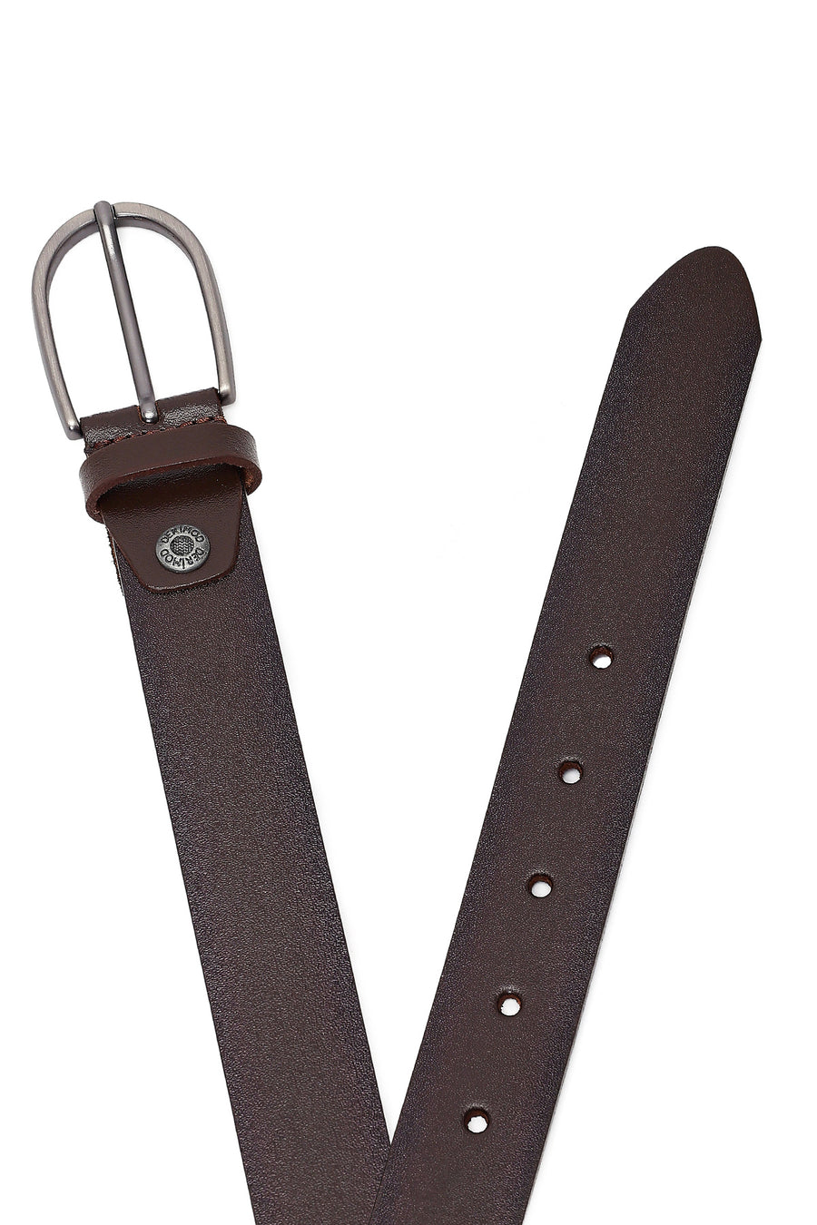 Male Brown Leather Belt