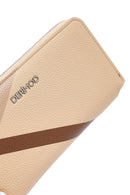 Women's Beige Wallet | Derimod
