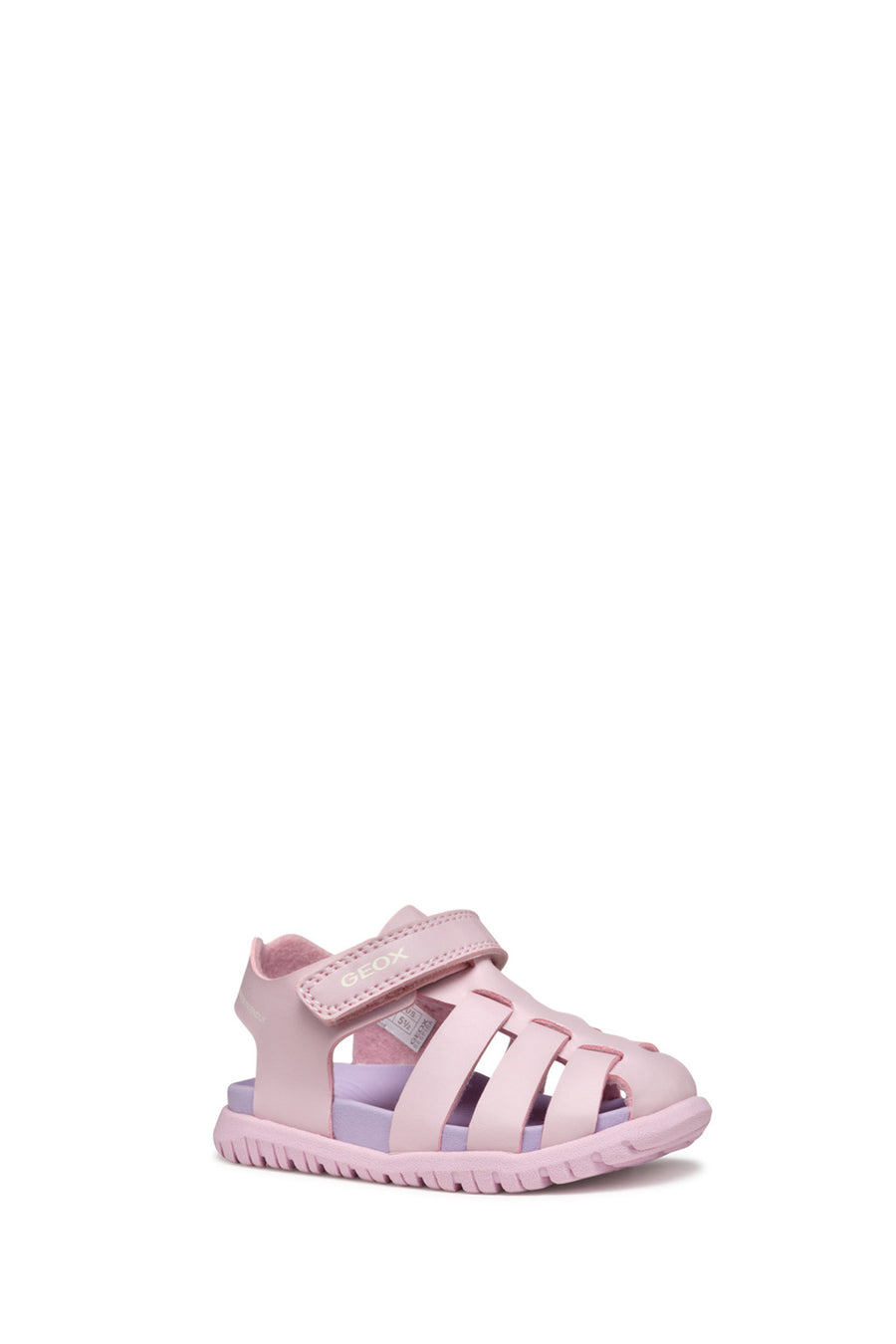 Geox Kız Bebek Pembe B Sandal Fusbetto A - Synt.Lea Bantlı Sandalet