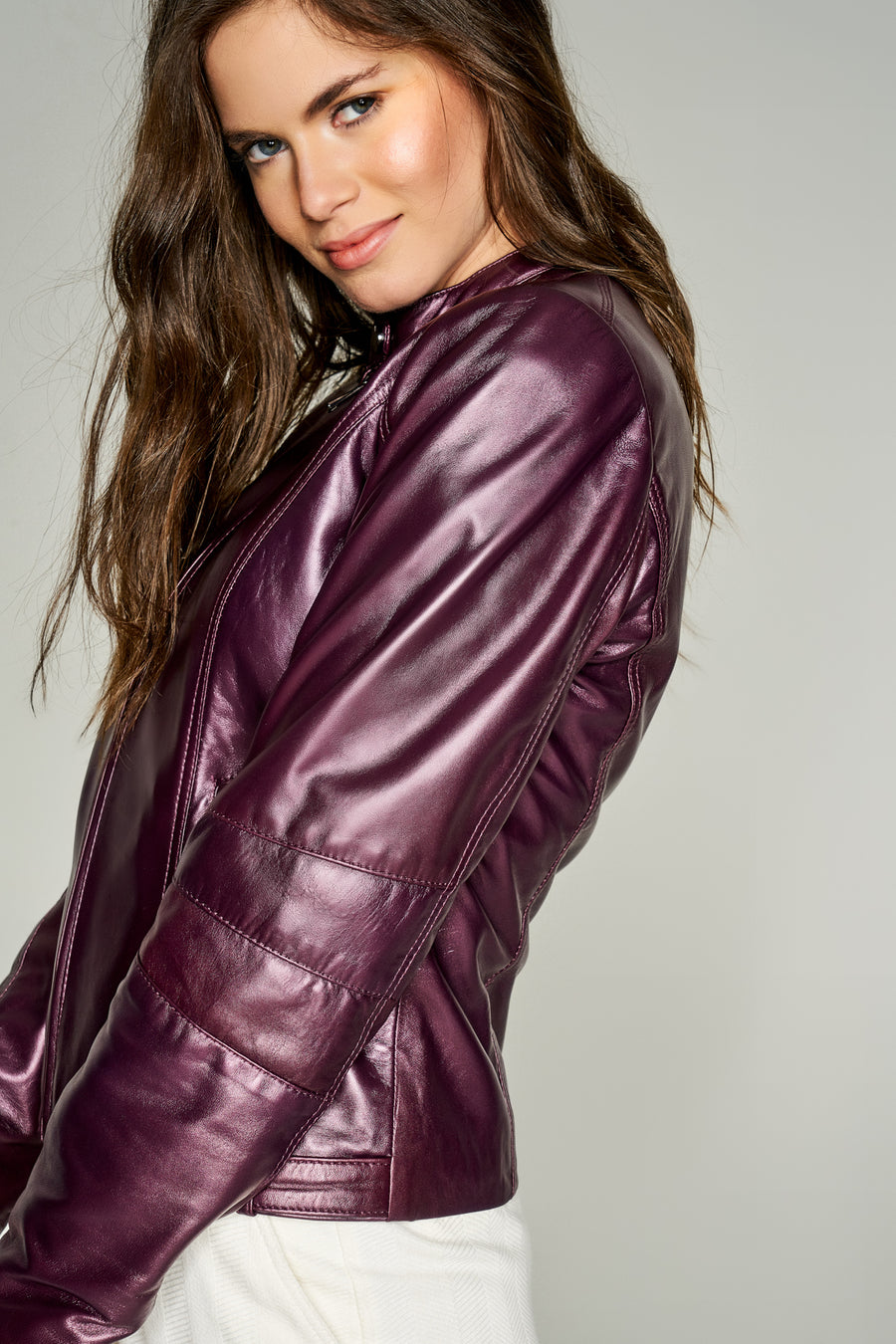 Malibuna Women's Leather Jacket