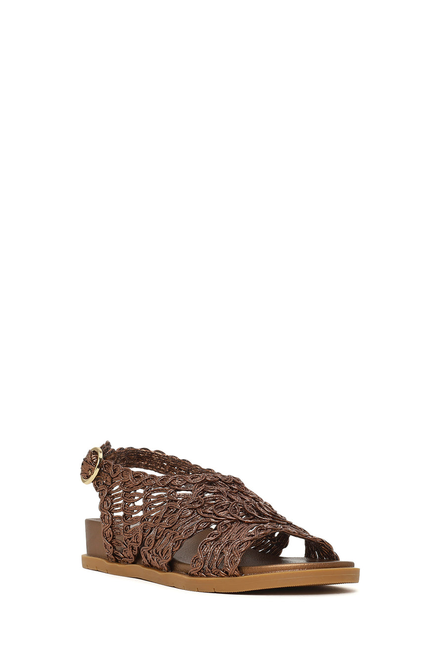 Woman Bronze Metallic Sandal