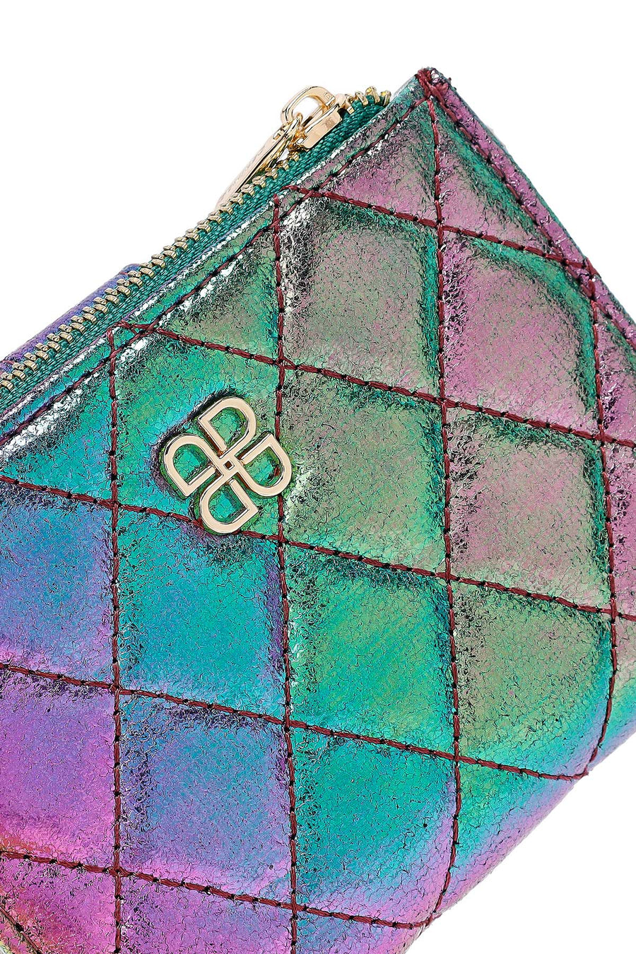 Women's Blue Printed Wallet