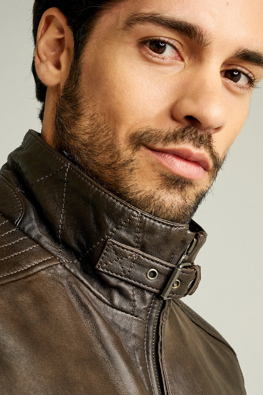 NICO MEN'S LEATHER JACKET