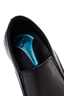 Men's Black Leather Classic Loafer | Derimod