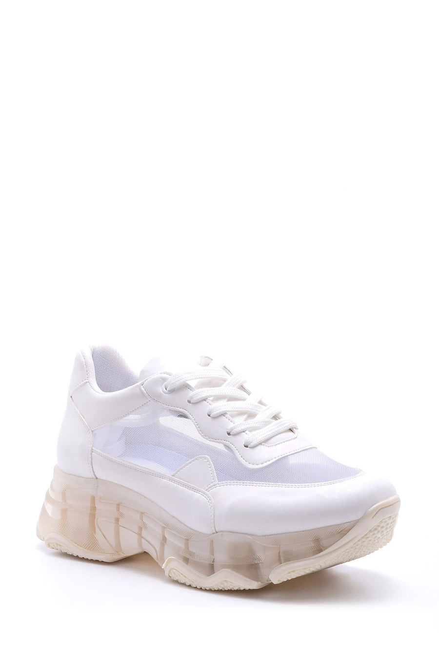 Kadın Şeffaf Tabanlı Sneaker