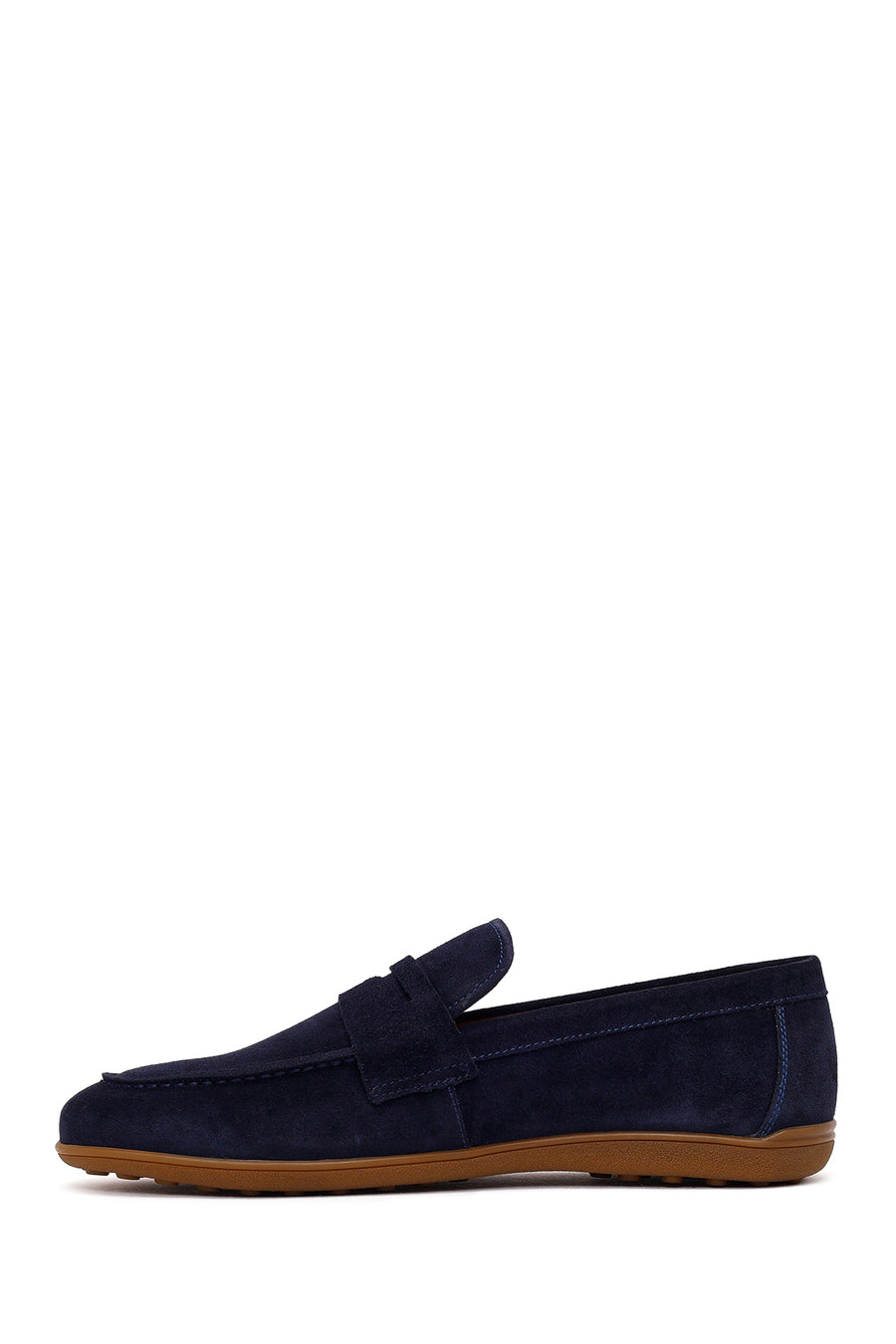 Male Navy Suede Loafer