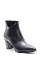 Women's Heeled Leather Boots | Derimod