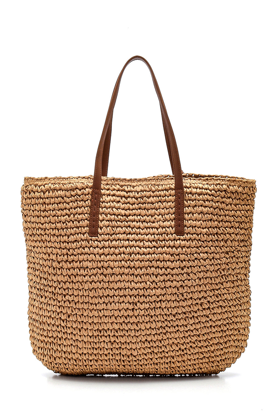 Women's Straw Shoulder Bag