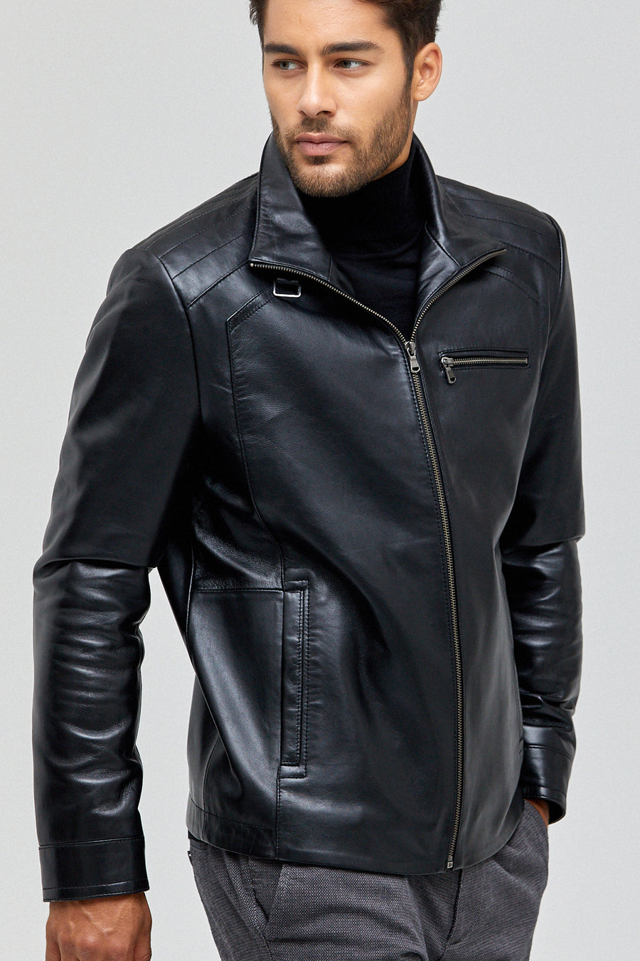 Bernard Men's Leather Jacket