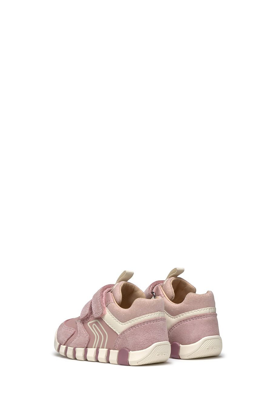 Geox Kız Bebek Pembe Iupidoo Bantlı Deri Sneaker