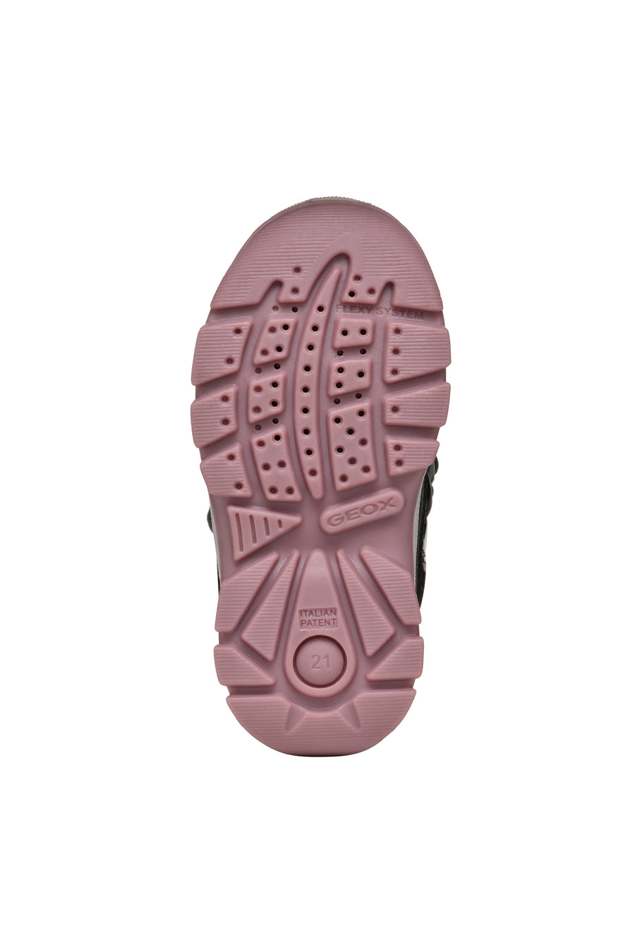 Geox Kız Bebek Siyah Flanfil Abx Bantlı Waterproof Deri Bot