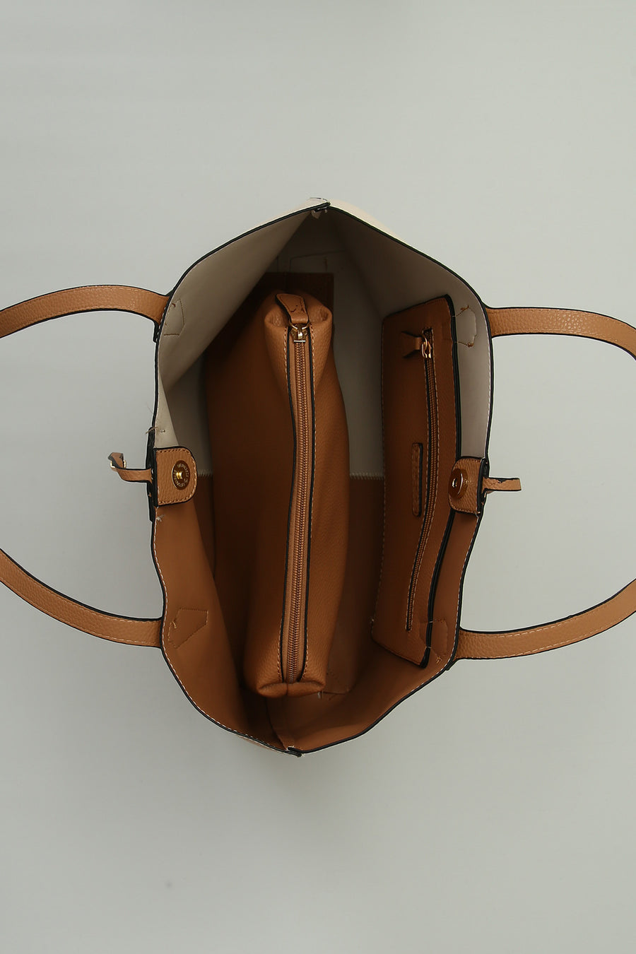 Beige-Tan Women's Shoulder Bag