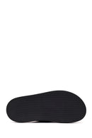 Male Brown Suede Slipper | Derimod