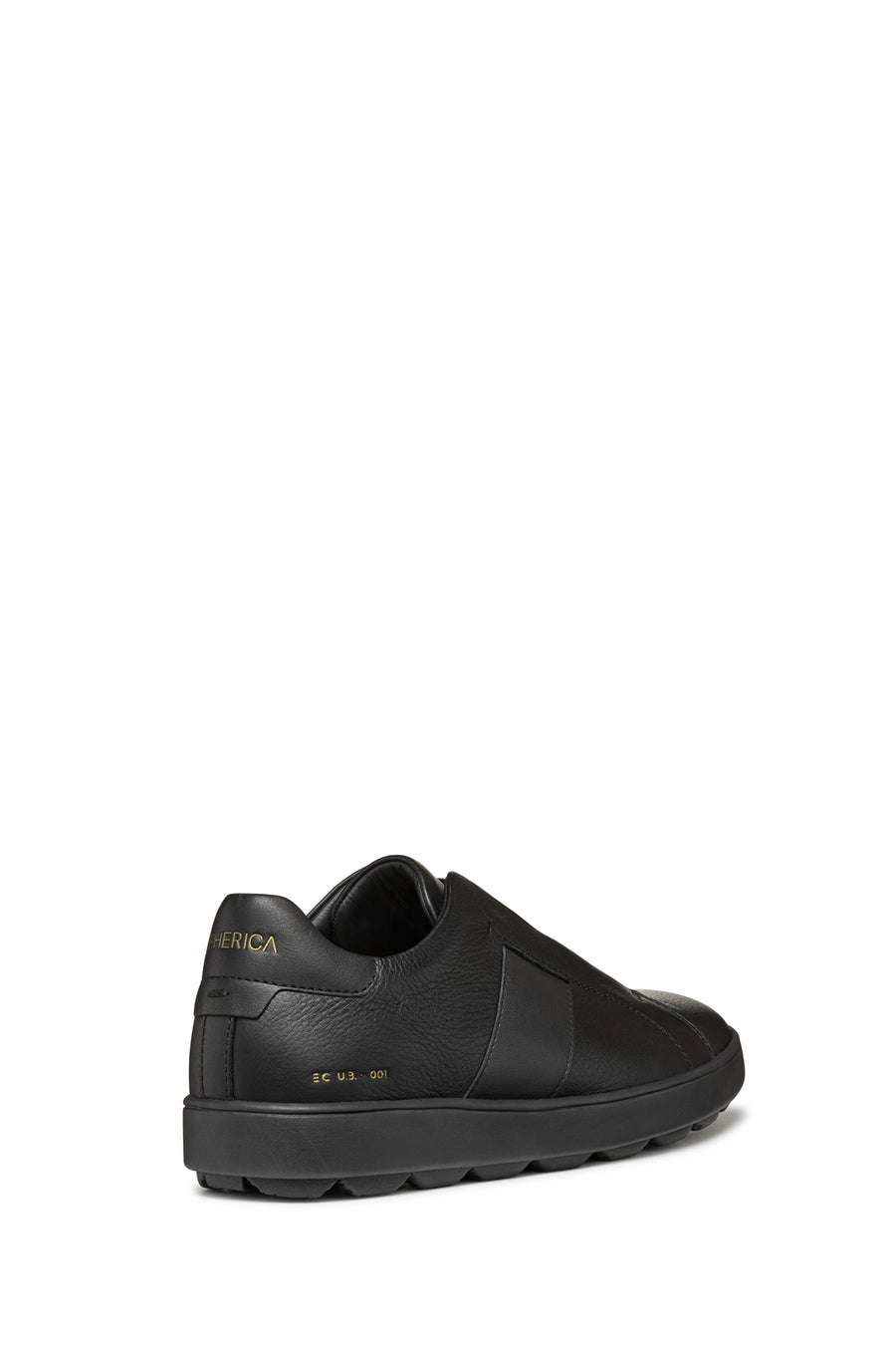 Geox Erkek Siyah Spherica Ecub-1 Deri Sneaker